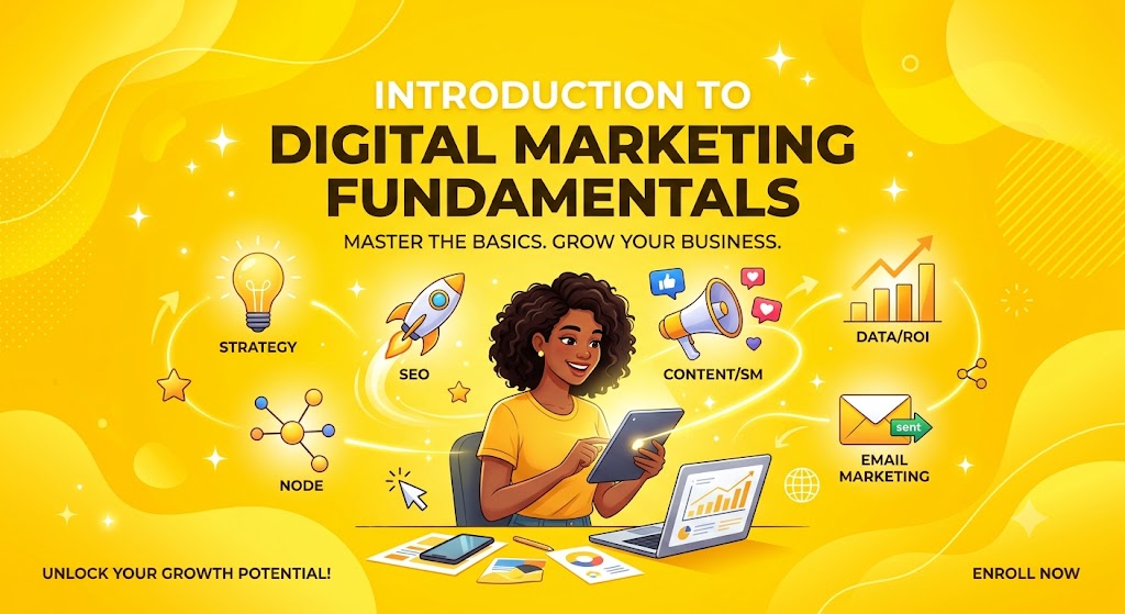 Thumbnail for Intro to Digital Marketing Fundamentals