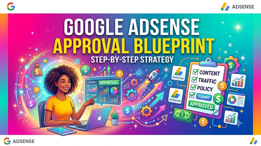 Thumbnail for Google AdSense Approval Blueprint